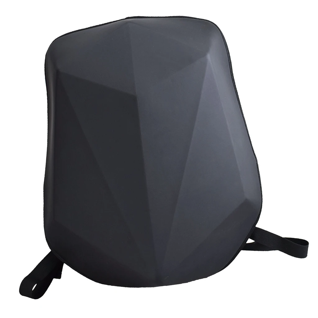 Black Hard Shell Case / Motorcycle Sport Bike Laptop Backpack