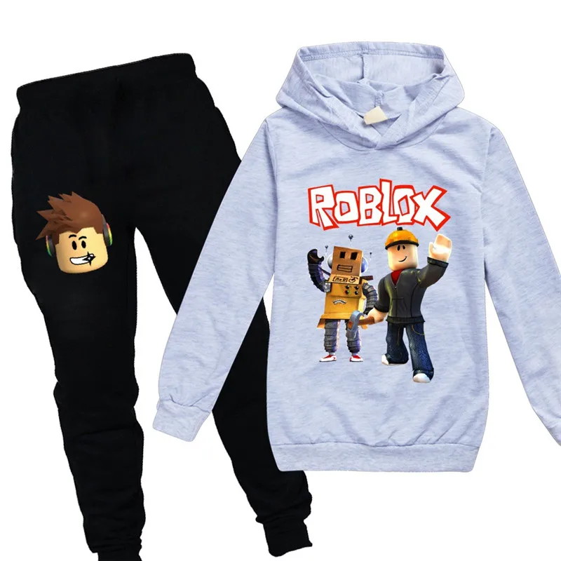 ROBLOX Leader/комплекты одежды для девочек Новинка Весенняя одежда активных Детская