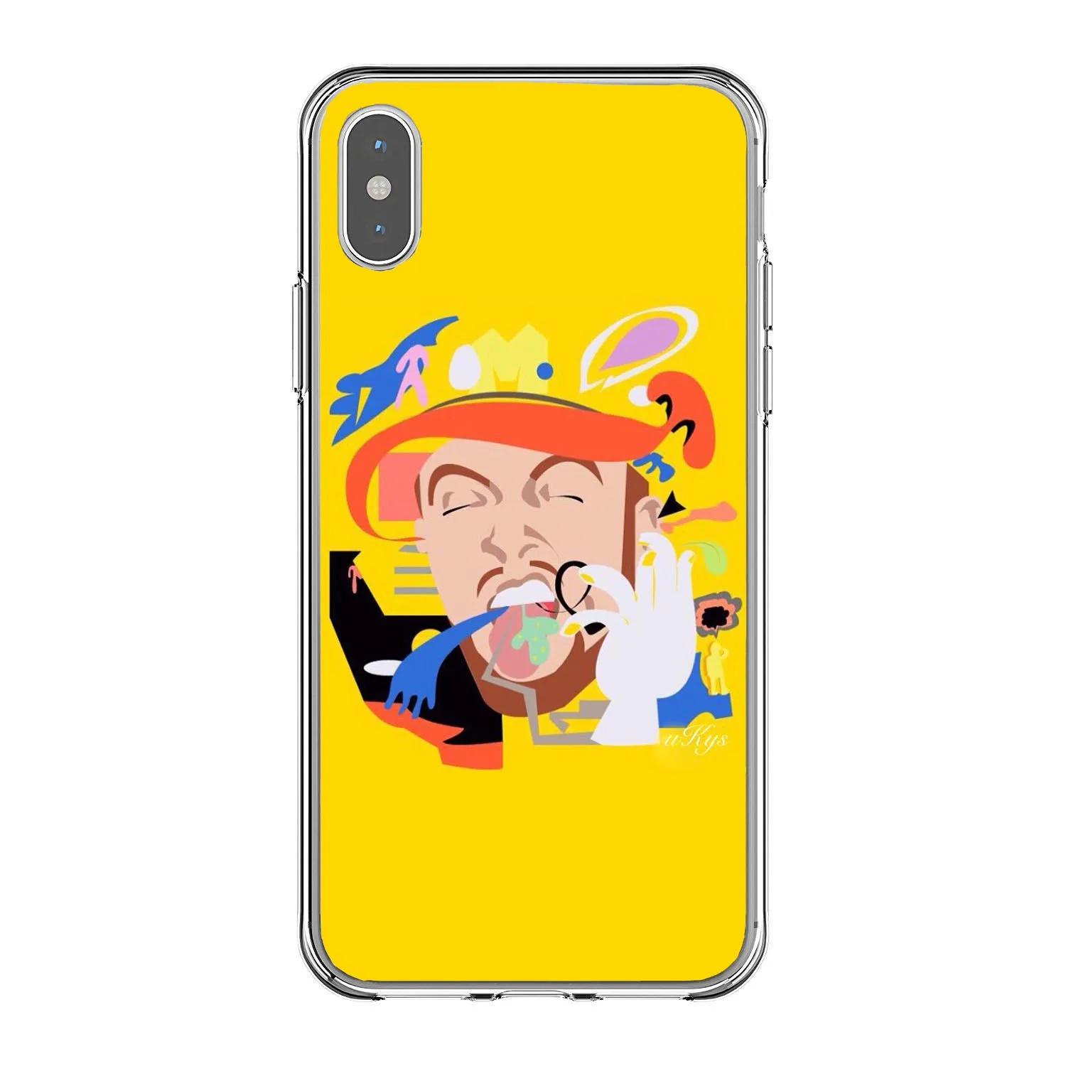 Macs Miller чехол силиконовый мягкий чехол для телефона iPhone X10 чехлы-накладки для iPhone 5 5S SE 6 6SPlus 7 8 Plus XR XS MAX - Цвет: TPU
