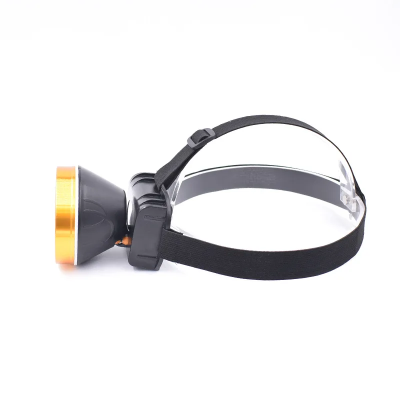 

Glare Rechargeable LED Head Lamp Waterproof Long Shots 500 M Head-Mounted Flashlight Super Bright Night Fishing Miner's Lamp Con