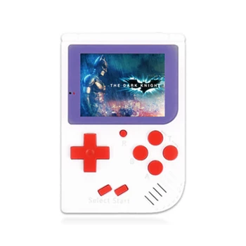 

8-Bit 3.0 Inch Mini Handheld Game Console Retro Portable Handheld Game Players LCD Kids Colorful Game Player Built-in 129 games
