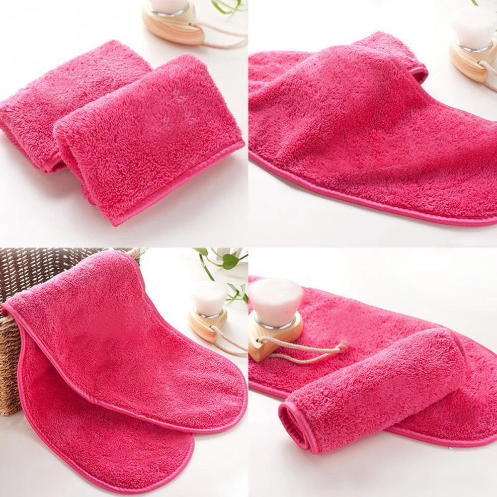 Makeup Remover Cloth Microfiber Make Up Towel Face Skin Care Pads Cleansing Reusable Wipes Facel Beauty Make-up Removal Tools 6