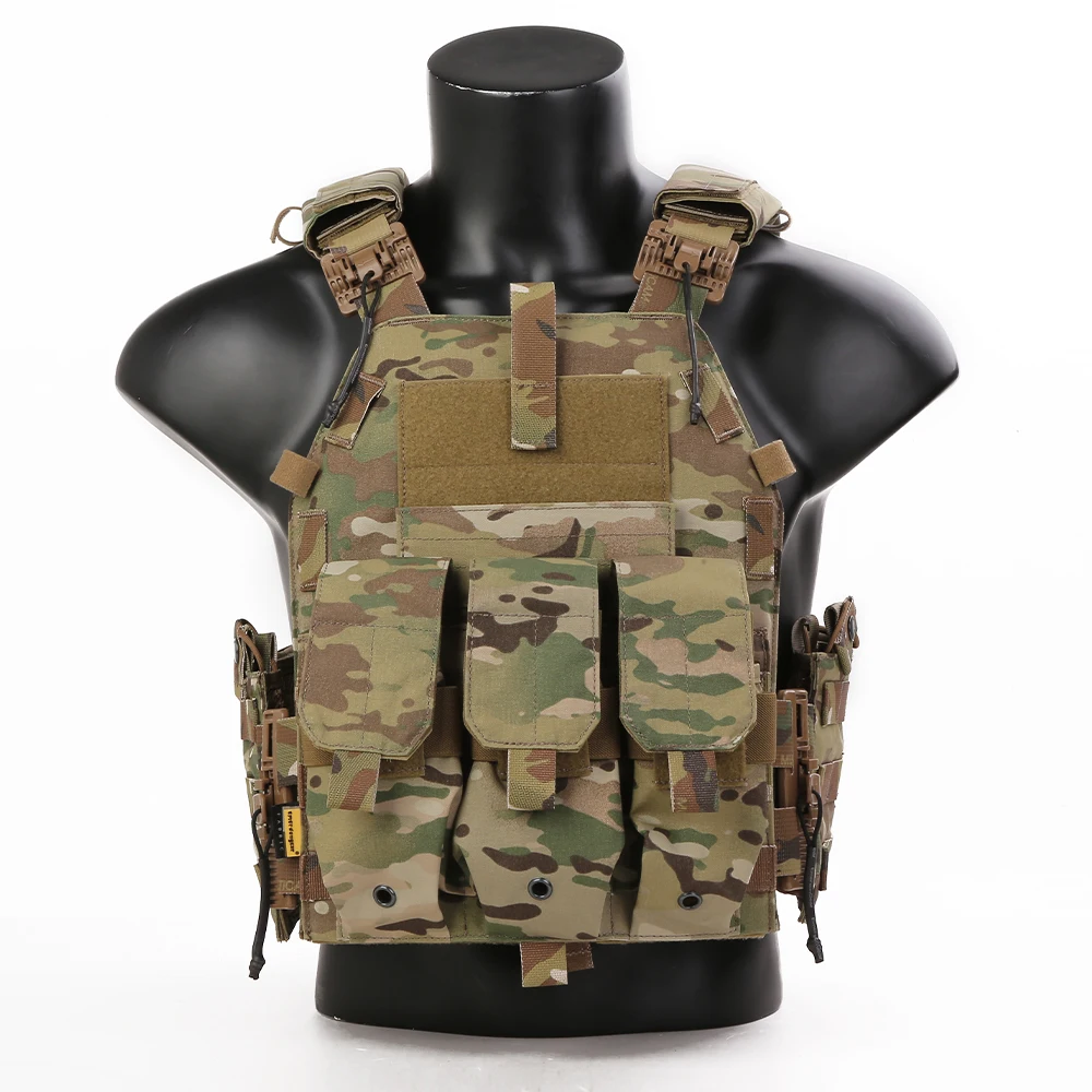 Sporting Goods Tactical & Duty Gear New Molle Vest Army Training Combat Body Armor Paintball