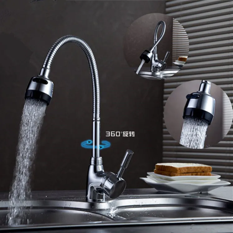 

King Sanitary Ware Wholesale Copper Body Washing Basin Tap Pulling Kitchen Faucet Wash Dish Leading Wholesale
