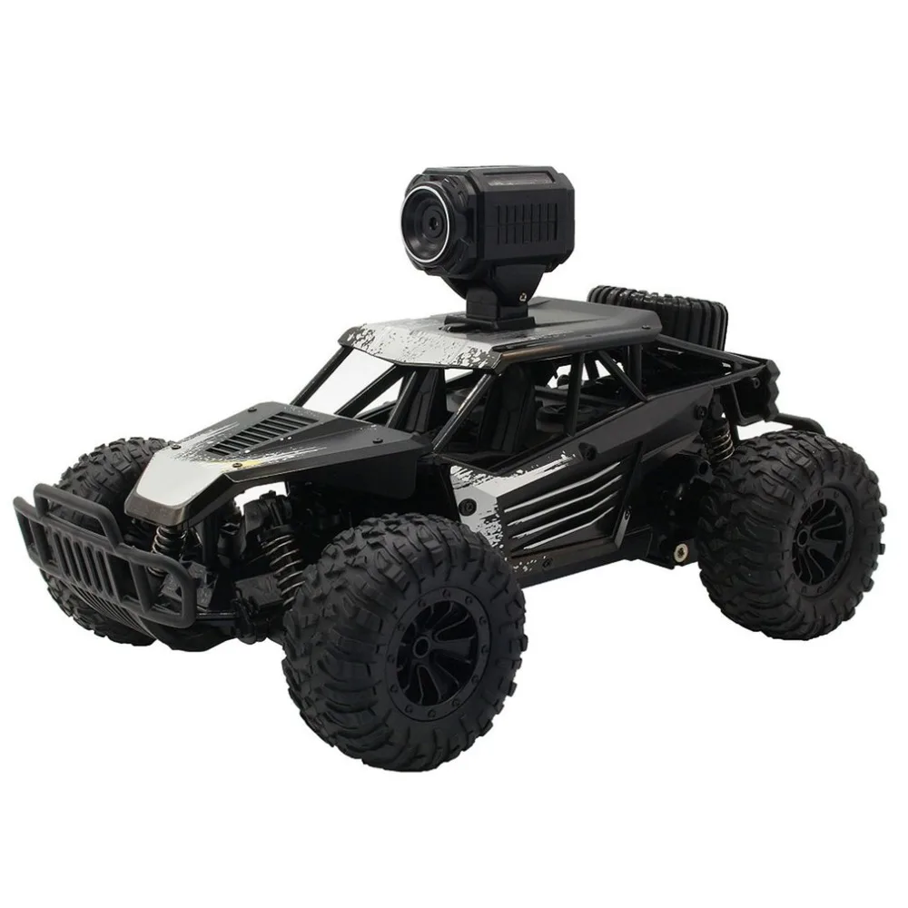 DM-1801 Электрический 4 колеса багги рок 1/16 гусеничный RC Автомобиль Wifi FPV 0.3MP камера внедорожный автомобиль игрушки для детей