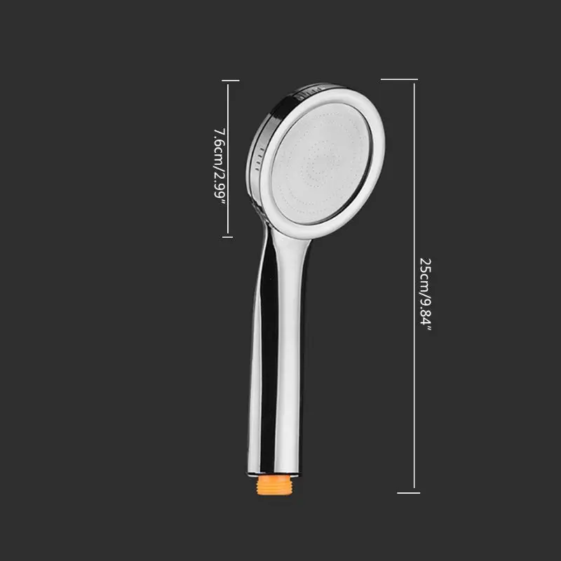 Ручная насадка для душа высокого давления с дождевой насадкой, экономия воды, съемные аксессуары для ванной комнаты