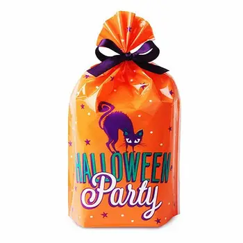 

Halloween Cartoon Cookie Candy Bag Kids Gift Pumpkin Bat Pattern Candy Boxes Party Decoration Bag