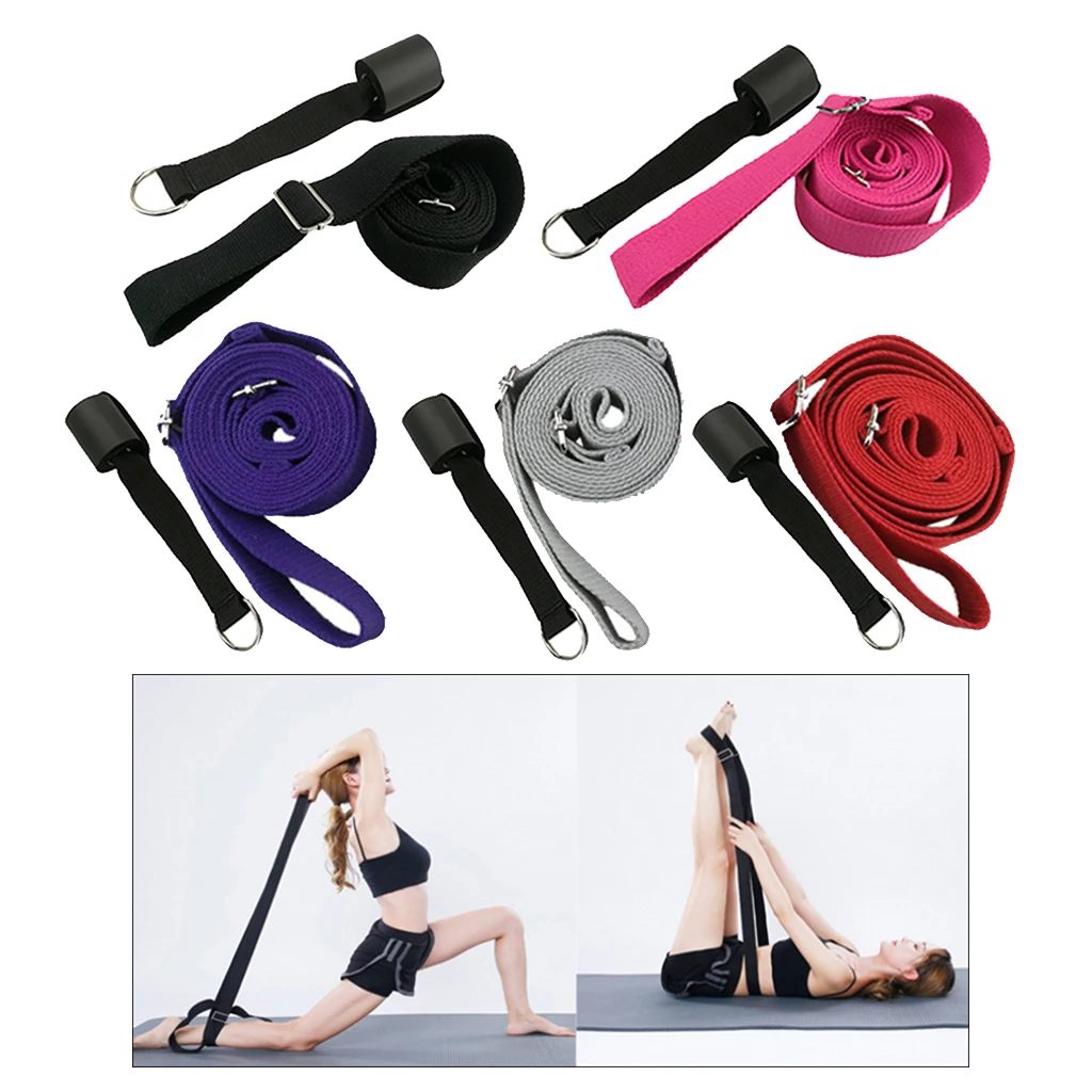 Ballet Door Stretch Band Leg Foot Stretching Strap Dance Stretcher Adjustable slide Design Resistance Bands