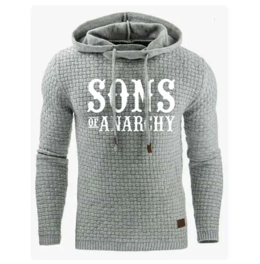SOA Sons of anarchy, модные мужские толстовки с капюшоном, спортивная одежда для мужчин, Повседневный свитер, зимняя флисовая толстовка в стиле хип-хоп, спортивная одежда G