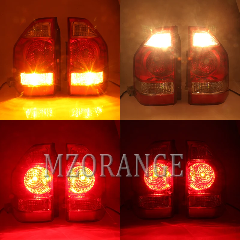 MZORANGE для Mitsubishi Pajero 2003 2004 2005 2006 хвост светильник задний фонарь Набор левый+ подходящую пару Montero