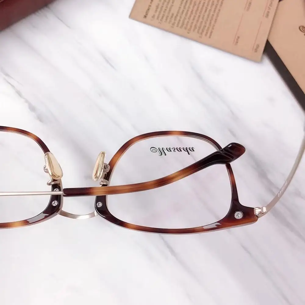 Vintage Optical Glasses Frame Glasses Frame Men And Woman Square Eyewear Classic Full Optical Prescription Eyeglasses Frames