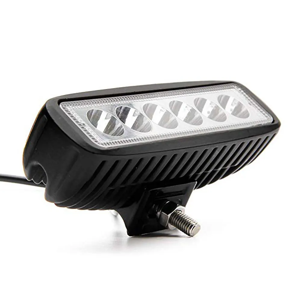 Для 4x4 4WD внедорожный внедорожник Грузовик Прицеп 12 в 18 Вт 6LED автомобильный рабочий светильник бар Точечный светильник 6000K DRL лампы