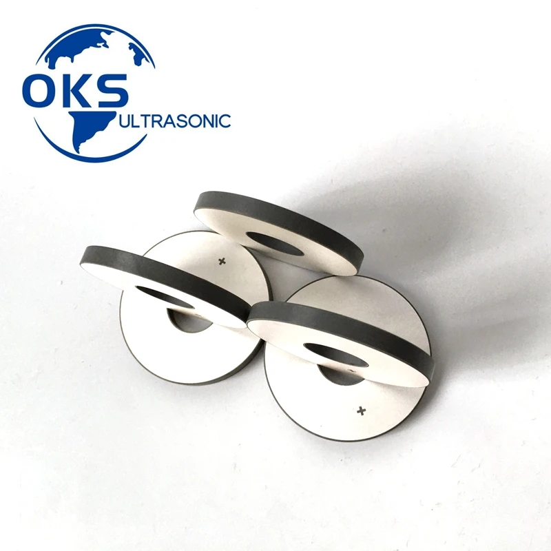 Piezoelectric Ring 38*15*5mm Ultrasonic Piezo Ceramic Cleaning Transducer PZT Crystal Chips For 60W Cleaning Transduer