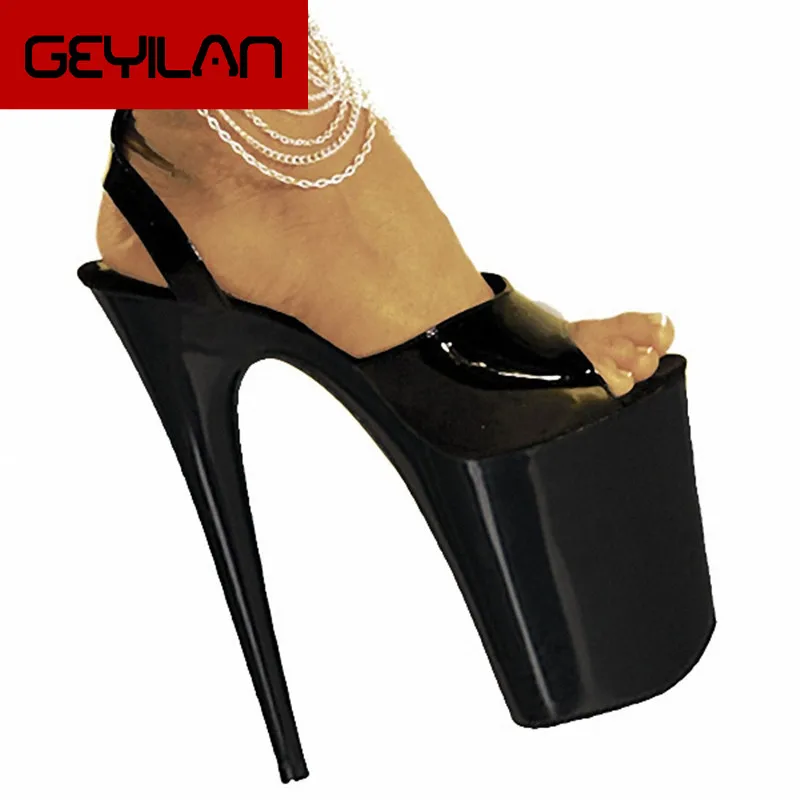 

Thong sandals, Roman sandals ultra high heels paint the foreign trade of the lacquer that bake big yards for women's shoes