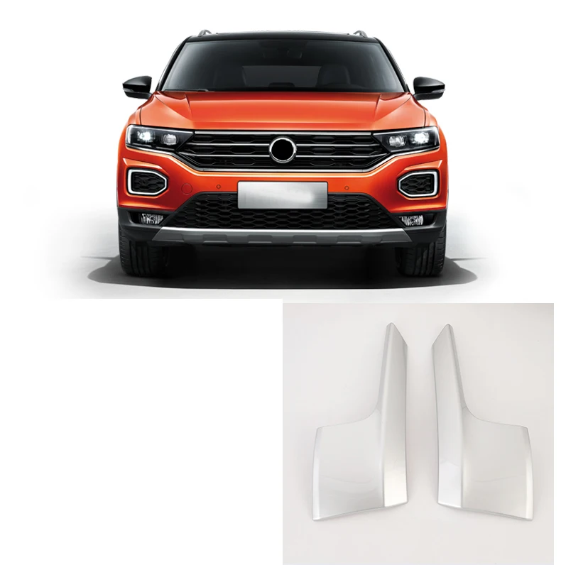 Lsrtw2017 для Volkswagen Vw T-roc автомобильный Передний Бампер Планки протектор Анти-столкновения интерьерные аксессуары