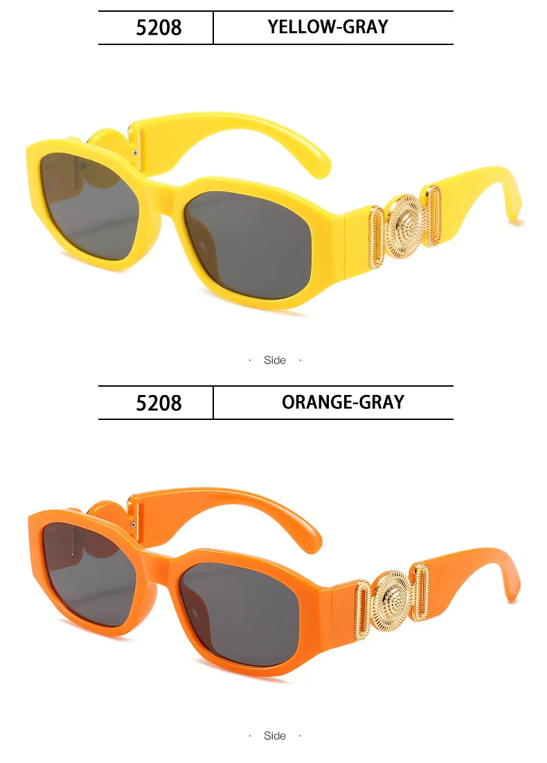 RBRARE Vintage Small Frame Sunglasses Women/men Luxury Brand Designer Vintage Gradient Sun Glasses Men Gradient Shades Glasses