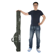 Lixada 100 см/130 см/150 см сумка для рыбалки ткань Оксфорд Портативная складная сумка для удочки сумка для хранения сумки для путешествий Чехол для переноски 2 слоя