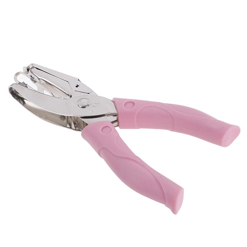 Ручной металлический поделочный дырокол для бумаги одно отверстие Star5mm ручной