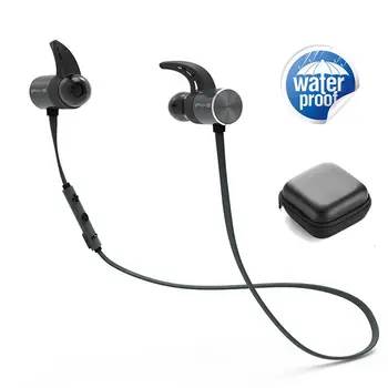 

Plextone BX343 Bluetooth Headphone IPX5 Waterproof Wireless Headset Earbuds with MIC for iOS android Phone MP3 Earphone