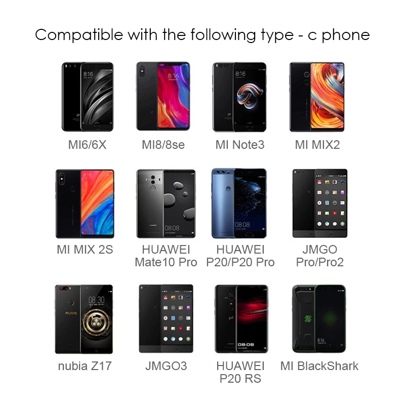 Двойной сплиттер адаптер 2 в 1 разъем USB Type C 3 5 мм для Xiaomi Huawei JMG портативное