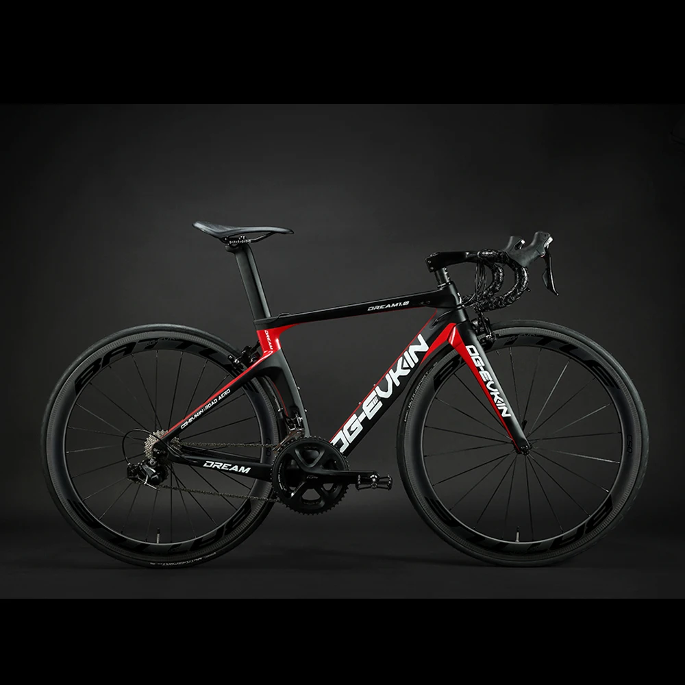 Discount OG-EVKIN CB-024 Carbon Complete Road Racing Bike Bicycles Light Weight 22 Speed 700C BICICLETA Ciclismo With Shiman0 105 1