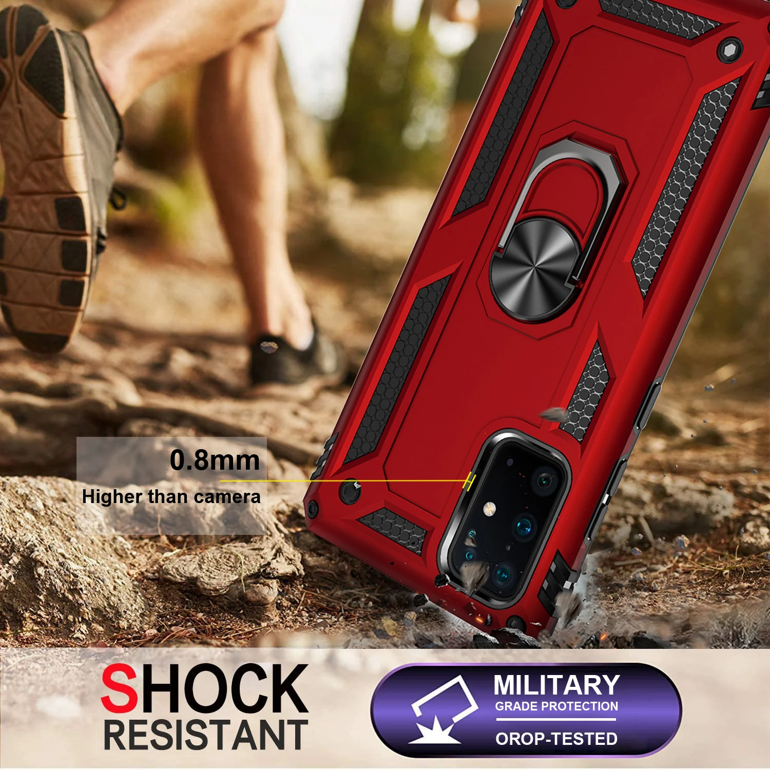 S20 Ultra Plus S20 FE S20FE S21 S 21 Plus Ultra Case Shockproof Armor Ring Stand Cover For Samsung Galaxy S20 Ultra Plus S20 FE 2
