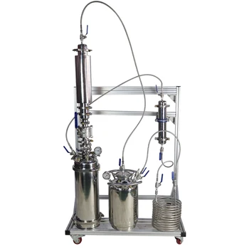 

BHO High Pressure Stainless Steel Extraction Equipment Closed Loop Extractor Plant Essential Oil