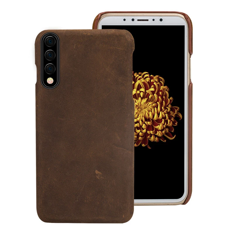 

Vintage leather case For samsung Galaxy a50 a70 a30 a40 a10 a8 a7 2018 Genuine Leather retro back cover For samsung note 10 case