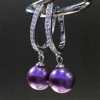 

High Quality Pearl Earring Settings Earring Findings Jewelry Parts Fittings Jewellery Accessories No pearl