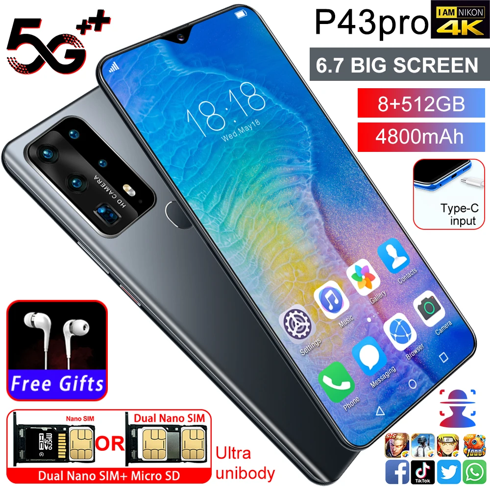 XGODY P30 Mobile Phone Android 9.0 6 Inch 18:9 2GB