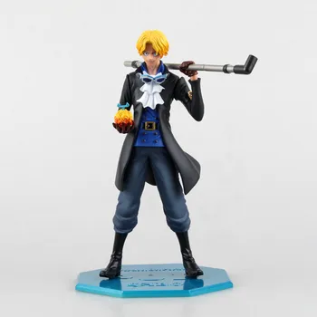 

25CM Anime Action Figure Sabo Salling Again Ver 10th Anniversary One Piece Mera-mera Fruit Revolutionary Army General Staff Doll