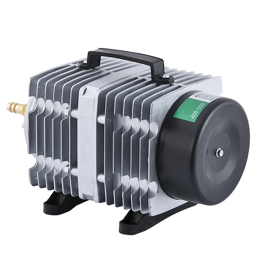 ACO-500 280 л/мин 500 Вт Elettromagnetica del compressore d'aria portatile AC 220 В aquacuture idroponico аквариумные рыбки кислородный воздух