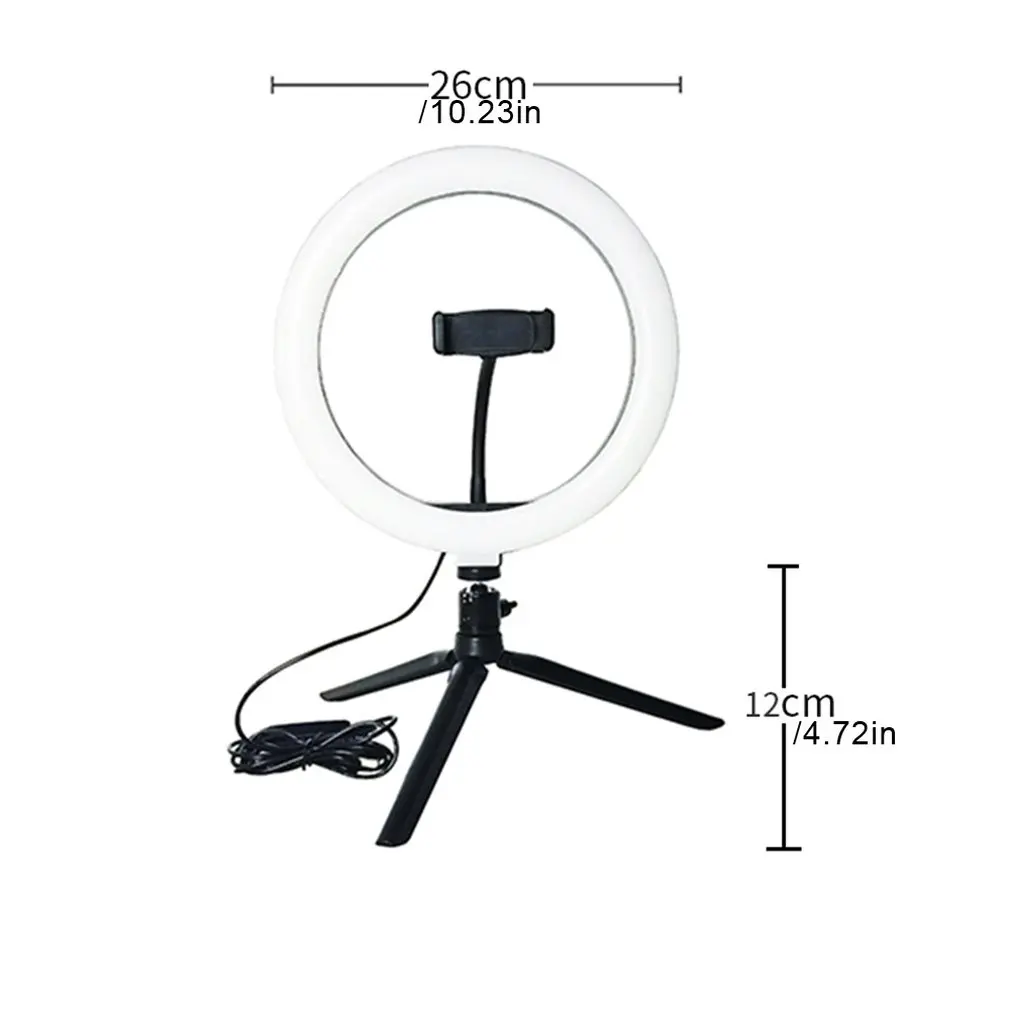 Ring Fill Light Live Fill Light Led Ring Light 6 Inch 10 Inch Anchor Beauty Light Tripod Live Light USB light for mobile phone