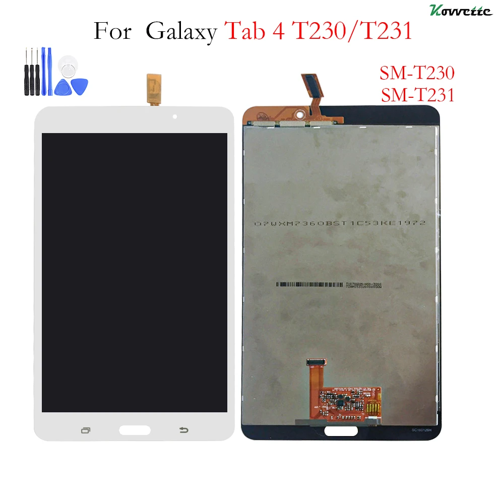 7 ''для Samsung Galaxy Tab 4 T230 T231 wifi SM-T230 3G SM-T231 ЖК-дисплей и сенсорный экран дигитайзер