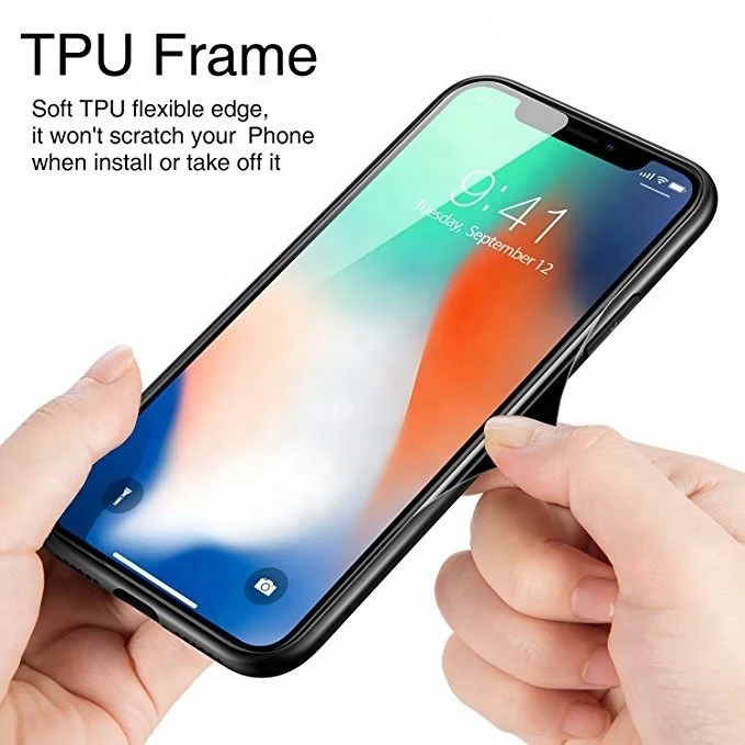 Трендовые продукты Стекло чехол для iPhone 8 Plus защита для мобильного телефона, изготовленный на заказ Чехол из закаленного стекла для телефона для iPhone X