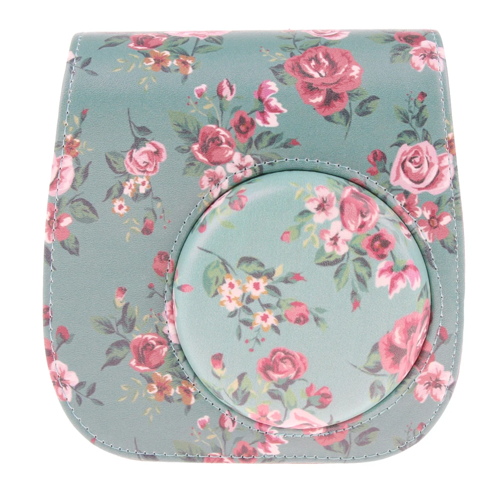 PU Leather Bag Case Cover for Fujifilm Instax Mini 8 8+ 9 Film Cameras Shoulder Strap Bag Protect Case Pouch 2019 New