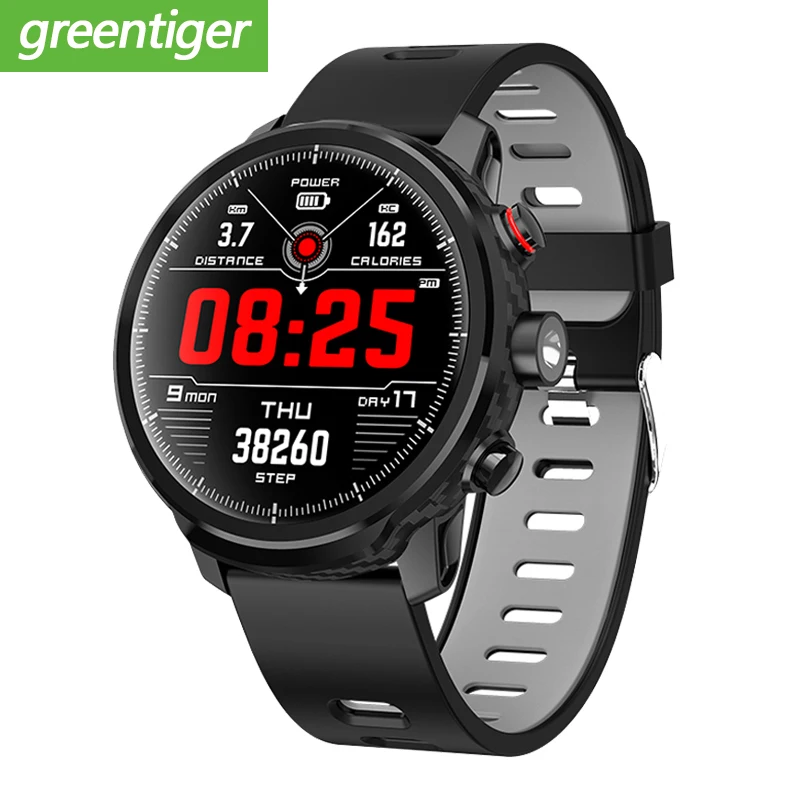 

L5 Smart Watch Men IP68 Waterproof Standby 100 Days Multiple Sports Mode Heart Rate Monitoring Weather Forecast Smartwatch