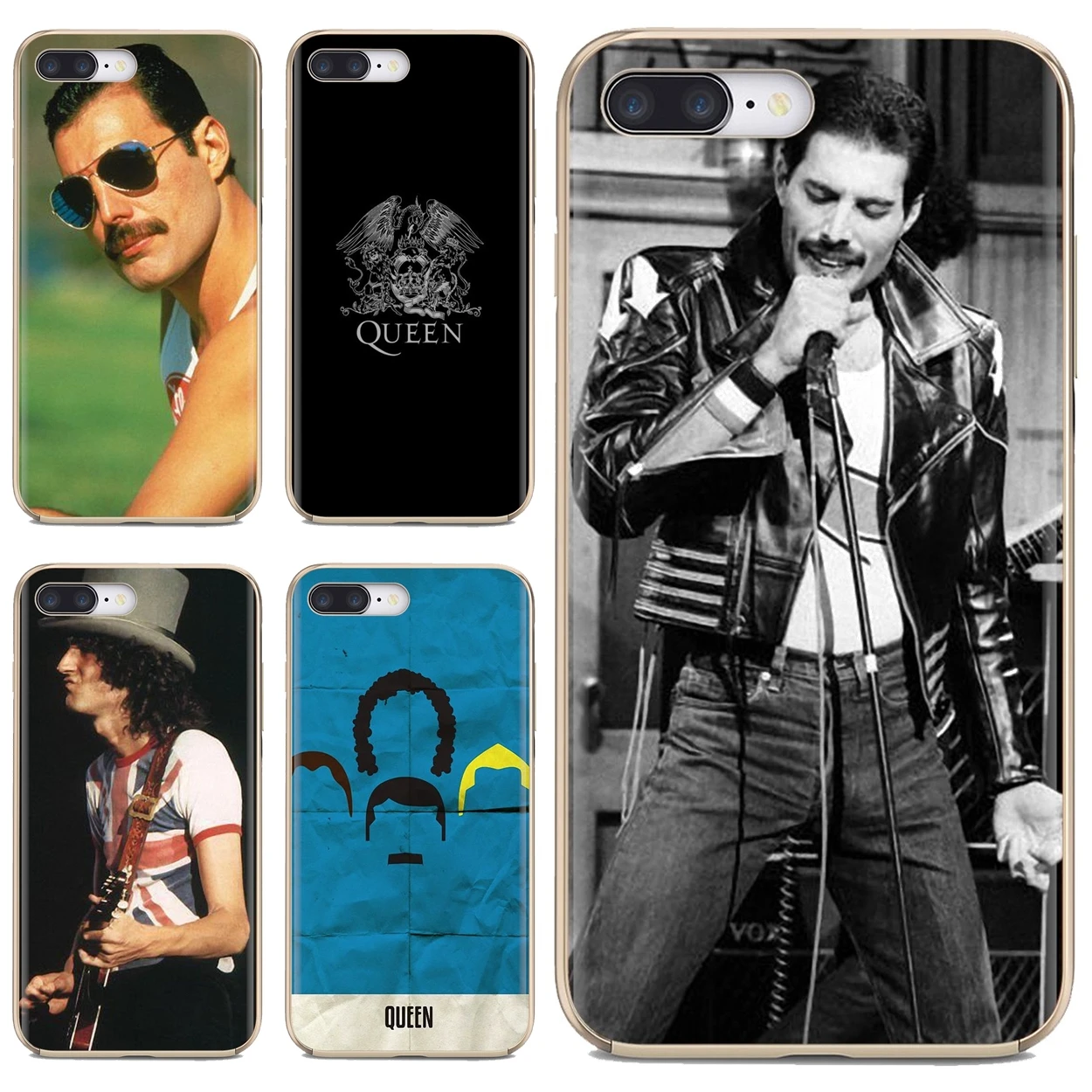 Силиконовый чехол для Samsung Galaxy A3 A5 A7 A9 A8 Star Lite A6 Plus 2015 King Queen Freddie Mercury band | Мобильные