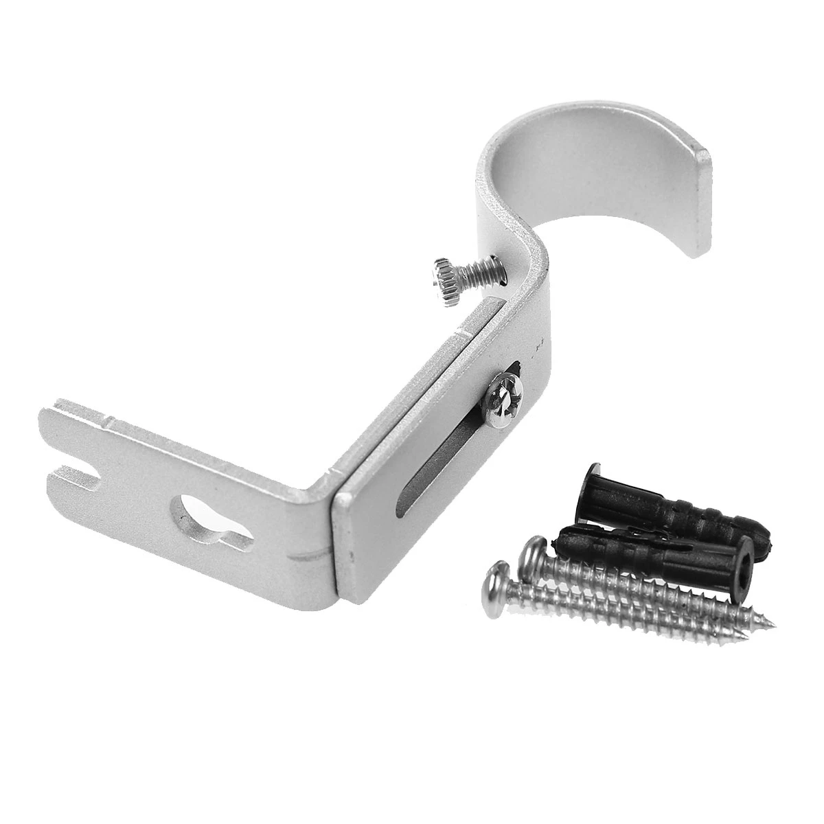 Kit soportes de varillas para cortinas para el hogar de de Metal con tornillos, anclajes, modernos, decoración de persianas, sujetadores|Soportes| - AliExpress