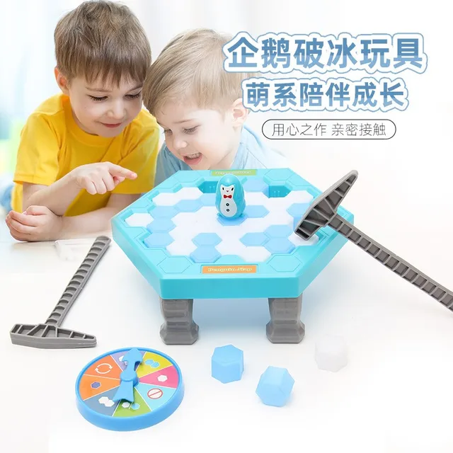 Save Ice Penguin Trap Many Size Icebreaker Board Game Children Toy Table Winner Family Toy Stress Reliever Kids Adult Board Game 2