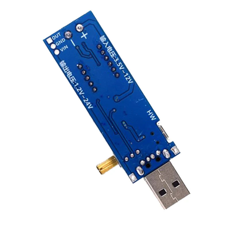 USB повышающий/уменьшающий модуль питания DC 5 В до 3 В/12 Регулируемый понижающий