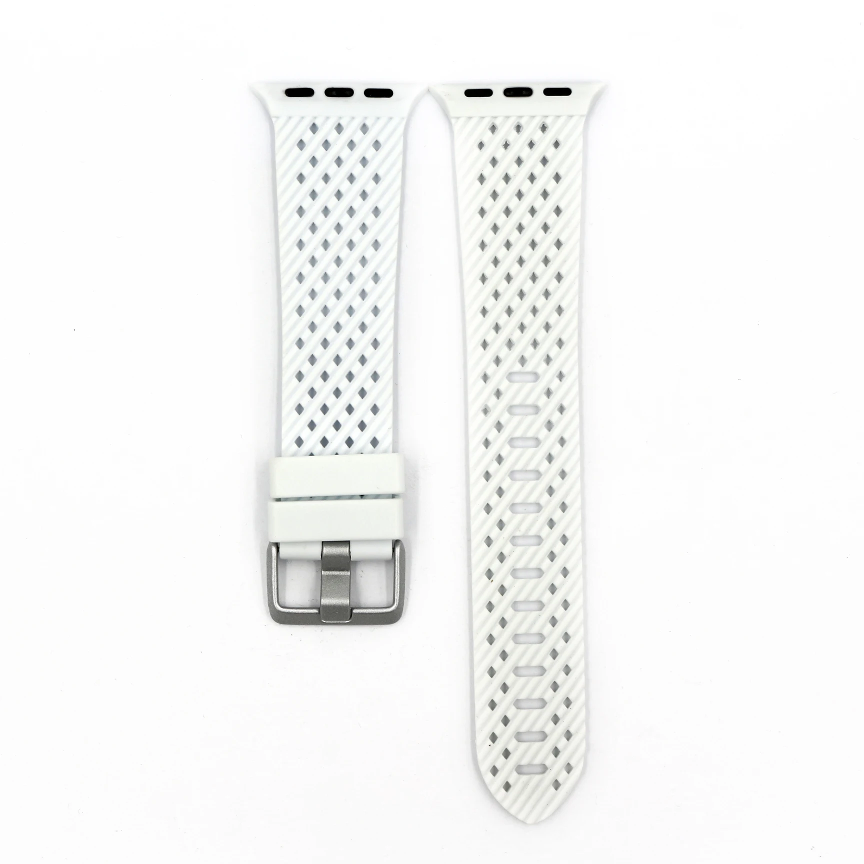 White URVOI спортивный ремешок для Apple Watch серии 5 4 3 2 1 ремешок для iWatch 40 44 мм Мягкий TPE запястье с дышащим дизайном - Цвет ремешка: White
