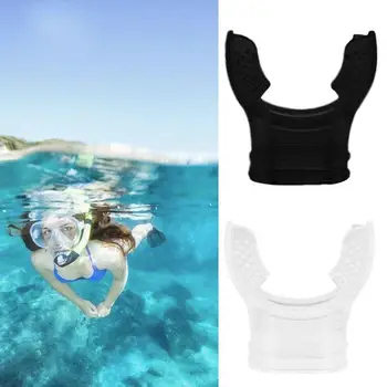 

Dive Tube Snorkel Silicone Clear Underwater Diving Tube Snorkel Mouthpiece Regulator Swimming Accessories Diving Snorkels