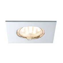 92763 EBL Coin LED 3x6,5W 51mm eckig Chrom