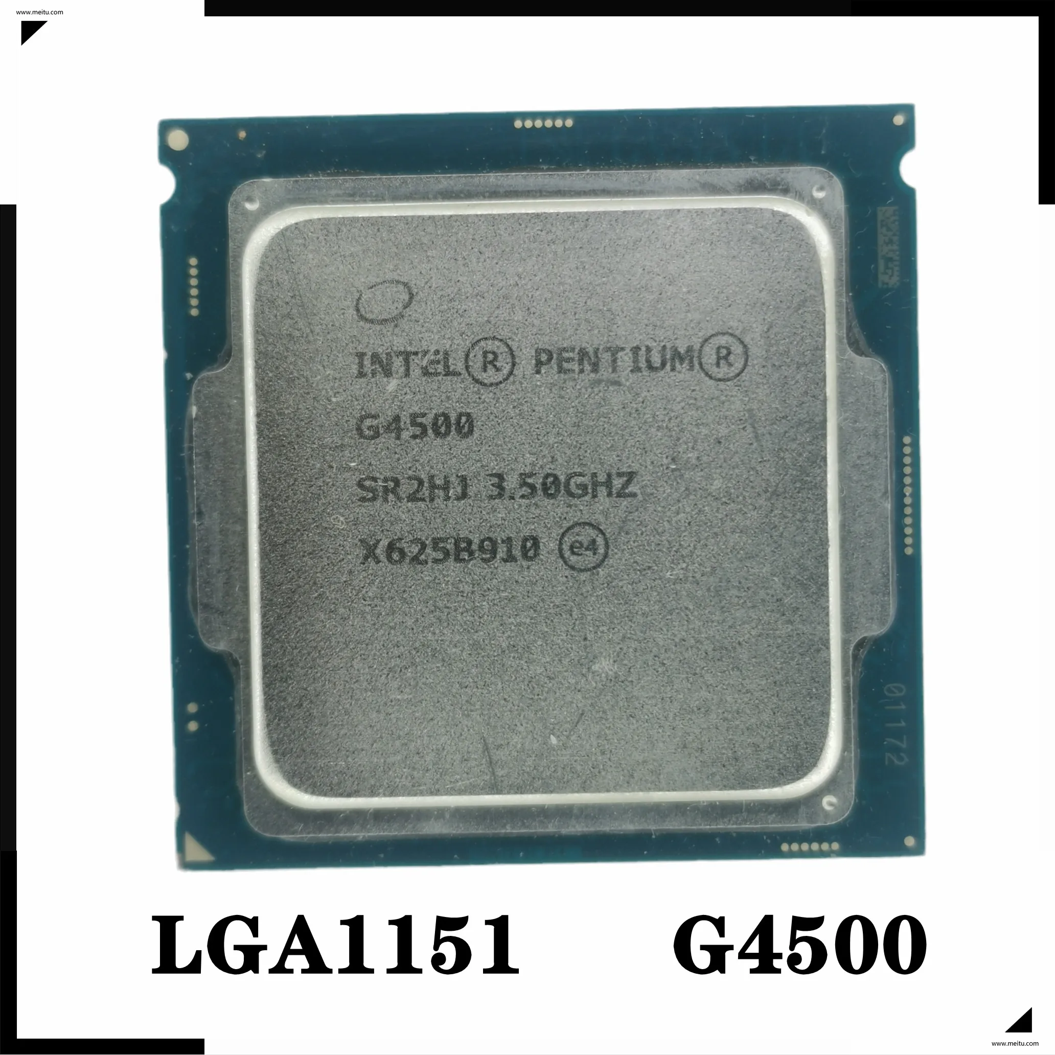 Десктопный процессор Pentium G4500 3 5 ГГц двухъядерный двухпотоковый 51 Вт ЦП LGA 1151 |