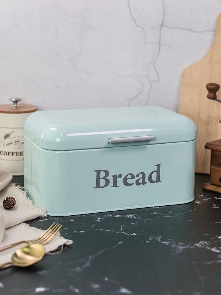 Nordic Wind Flip Bread Box Baking Storage Cosmetic Mask Certificate | Дом и сад