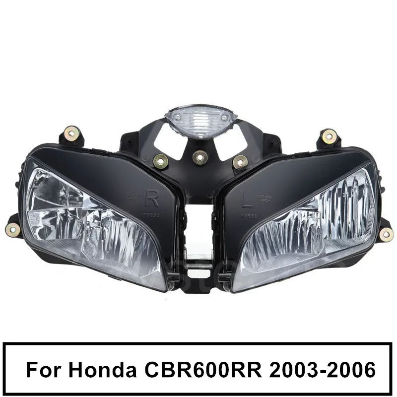 Для 03-06 Honda CBR600RR CBR600 CBR 600 RR 600RR 2003 2004 2005 2006 мотоциклетные фары головного света Лампа