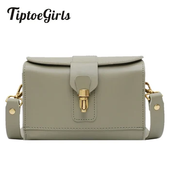 

Tiptoegirls Gold Lock Luxurious Women Shoulder Bag Green Small Square Bag Female New Fashion High Quality Casual Messenger Bag