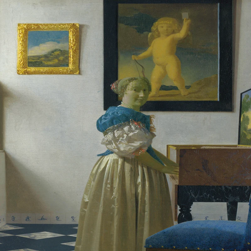 12 листов/набор, серия Tranquil Johannes Vermeer, открытка в западном стиле, Художественная открытка, Подарочная открытка на день рождения