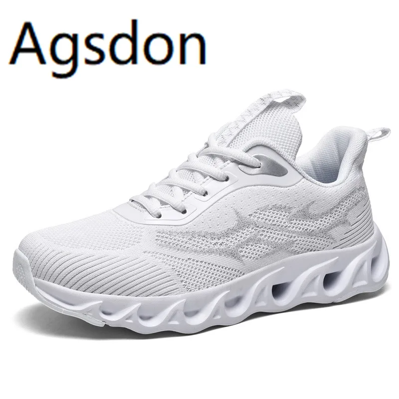 Новая модная мужская обувь дышащая повседневная мужские кроссовки легкая